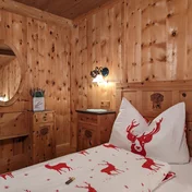 Schlafzimmer im Chalet Weberer