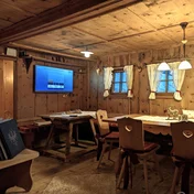 Stube im Chalet Weberer