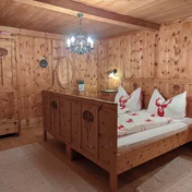 Schlafzimmer im Chalet Weberer