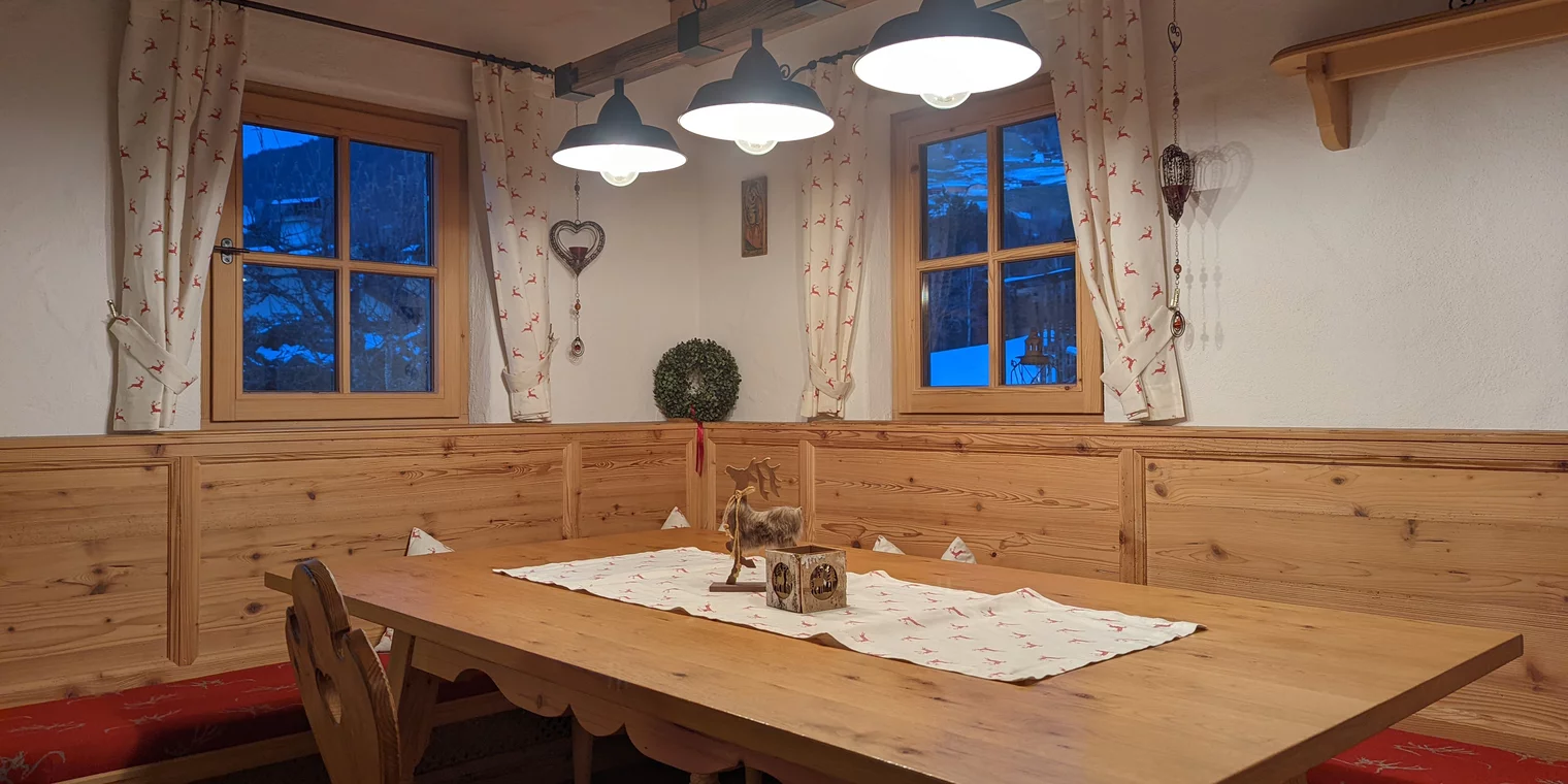 Küche im Chalet Weberer
